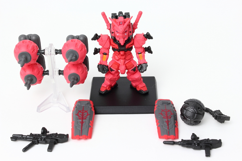 FW GUNDAM CONVERGE CORE 赤いガンダムセット